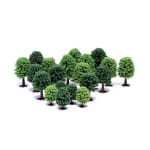 Hornby - Hobby' Deciduous Trees (R7198) OO Gauge