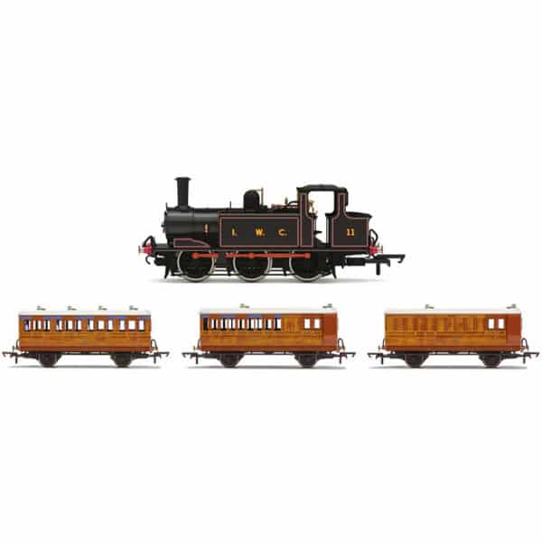 hornby - isle of wight central railway, terrier train pack (r3961) oo gauge