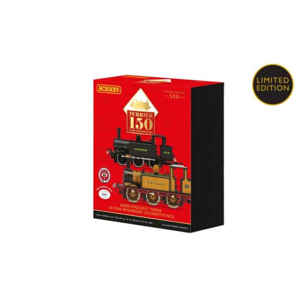 hornby - k&esr terrier 150th anniversary pack (r30123) oo gauge