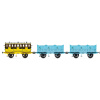hornby - l&mr, carriage and 'times' coach pack (r40372) oo gauge