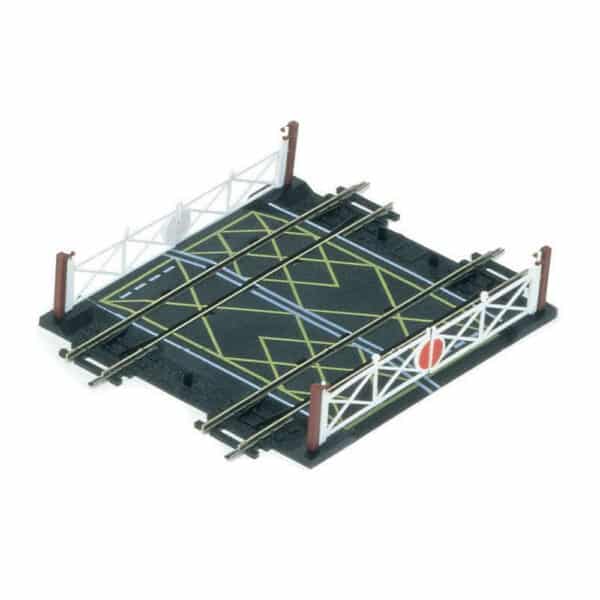 hornby - level crossing, double track (r636) oo gauge