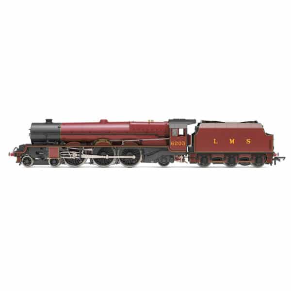 hornby - lms, princess royal, 4-6-2, 6203 'princess margaret rose' (with flickering firebox) (r30001) oo gauge