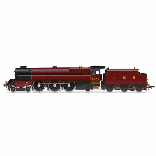 hornby - lms, princess royal class 'the turbomotive', 4-6-2, 6202 (r30134) oo gauge