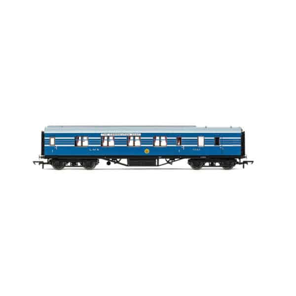 hornby - lms, stanier d1961 coronation scot 57' bfk, 5053 (r40052) oo gauge