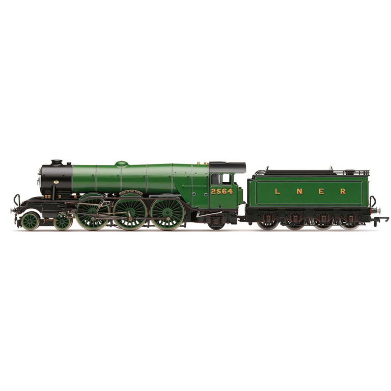hornby - lner, a1 class, 2564 'knight of thistle' (diecast footplate and flickering firebox) (r3989) oo gauge