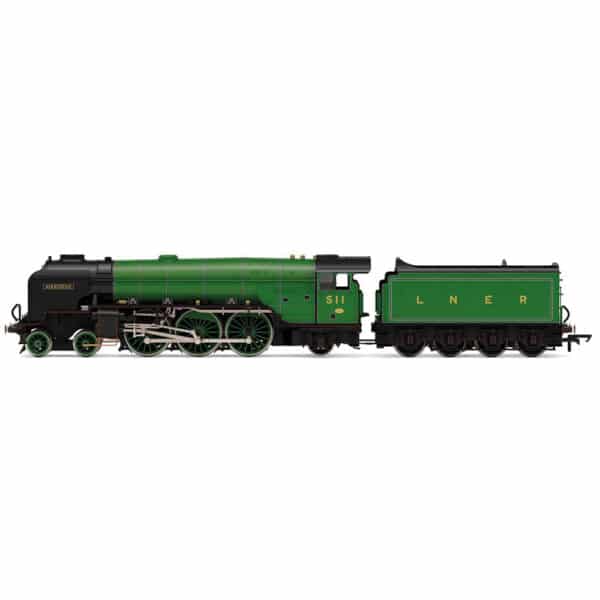 hornby - lner, thompson class a2/3, 4-6-2, 511 'airborne' (r3974) oo gauge