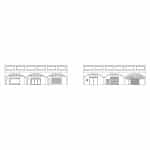 Hornby - Low Relief Viaduct with Lock Ups 2 Red Brick (R7367) OO Gauge