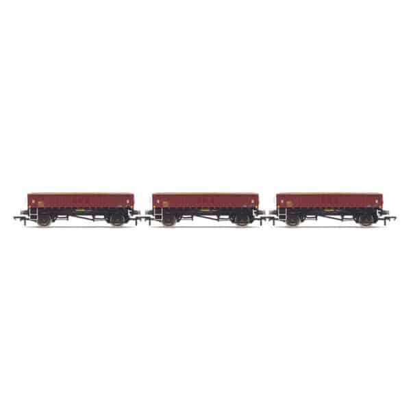 hornby - mha ballast wagon, three pack, ex ews (r60163) oo gauge