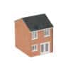 hornby - modern terraced house (r9801) oo gauge