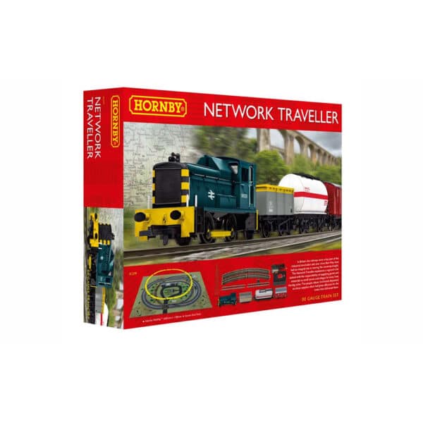 hornby - network traveller train set (r1279m) oo gauge