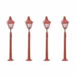 Hornby - Platform Lamps x4 (R8673) OO Gauge
