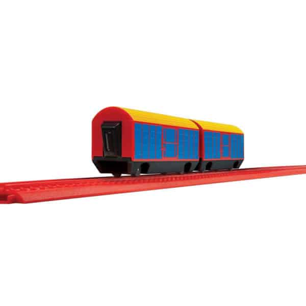 hornby - playtrains - express goods 2 x closed wagon pack (r9316) oo gauge