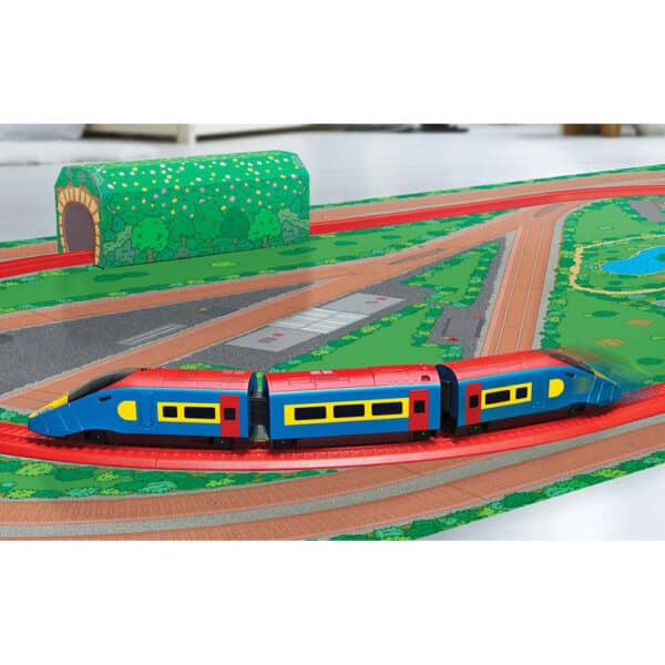 hornby - playtrains - flash the local express remote controlled battery train set (r9332m) oo gauge