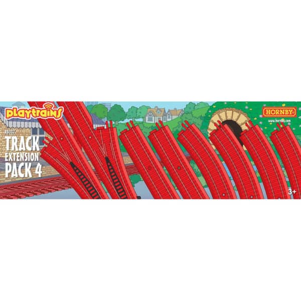 hornby - playtrains - track extension pack 4 (r9337) oo gauge