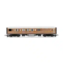 hornby - railroad lner, brake composite coach (r4333) oo gauge