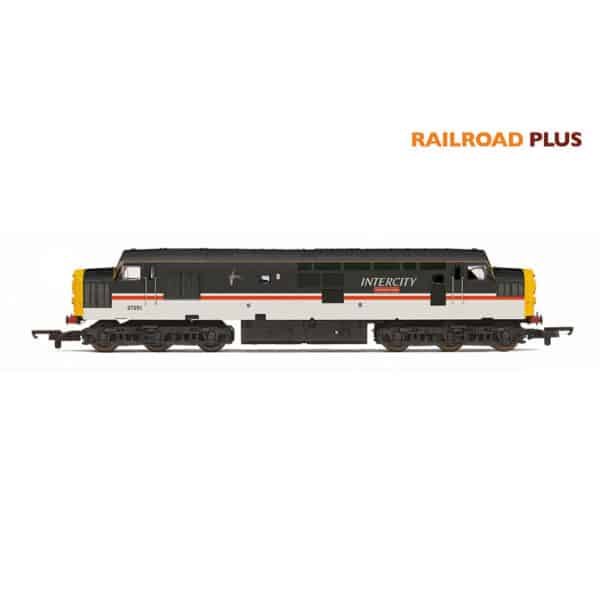 hornby - railroad plus br intercity, class 37, co-co, 37251 'the northern lights' (r30180) oo gauge