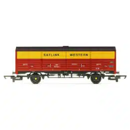 hornby - railroad satlink western, 45t zra closed van, kdc201003 (r60229) oo gauge