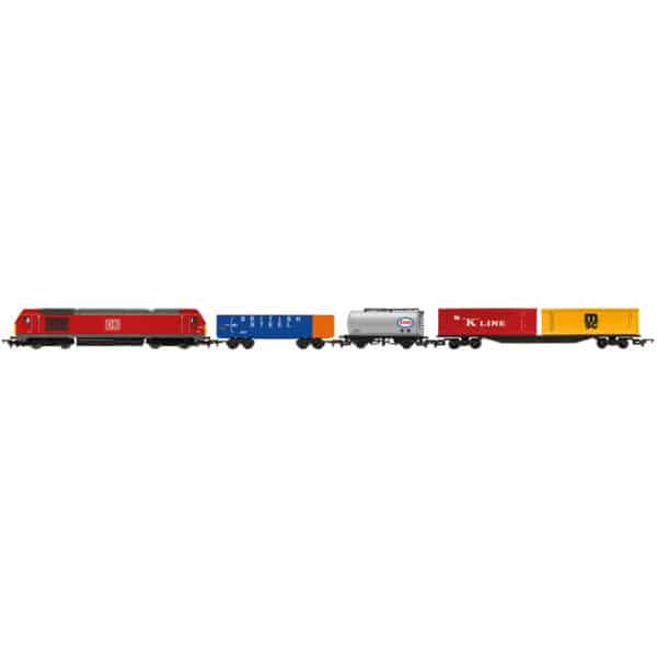 hornby - red rover train set (r1281m) oo gauge