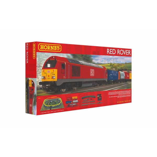 hornby - red rover train set (r1281m) oo gauge