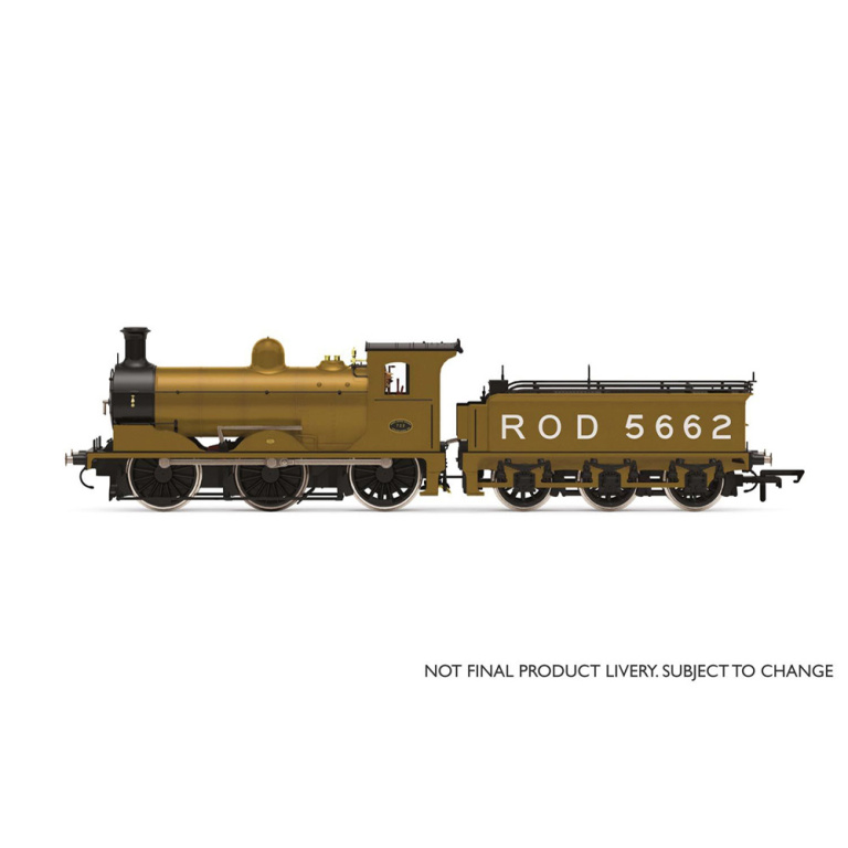 hornby - rod, j36 class, 0-6-0, 5662 (r3735) oo gauge
