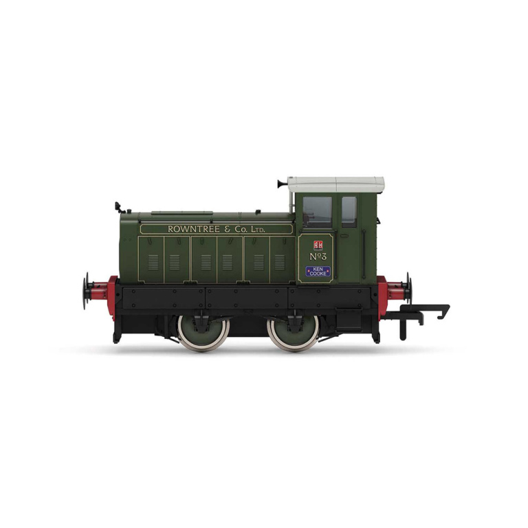 hornby - rowntree & co., ruston & hornsby 88ds, 0-4-0, no. 3 (r3895) oo gauge
