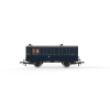 hornby - s&djr, 4 wheel coach, passenger brake, 8 (r40302) oo gauge