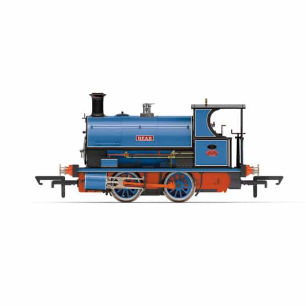 hornby - s&klr, peckett w4 class (open back cab), 0-4-0st, 'bear' (r3703) oo gauge