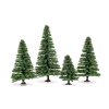 hornby - small fir trees (r7207) oo gauge