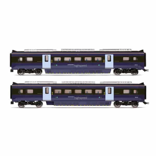 hornby - south eastern, class 395 highspeed train 2-car coach pack, mso 39134 and mso 39135 (r4999) oo gauge