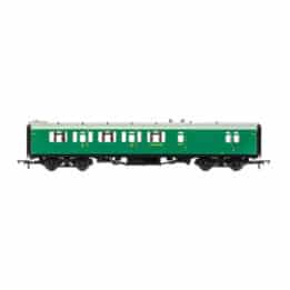 hornby - sr, bulleid 59' corridor brake third, 2861 (r4884b) oo gauge