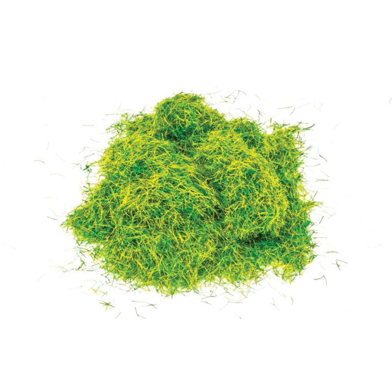 hornby - static grass - ornamental lawn, 2.5mm (r7179) oo gauge