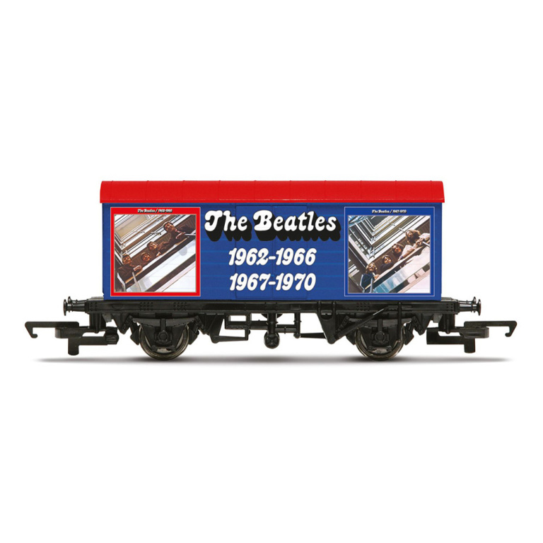 hornby - the beatles, '1962 - 66 & 1967 - 70' wagon (r60183) oo gauge