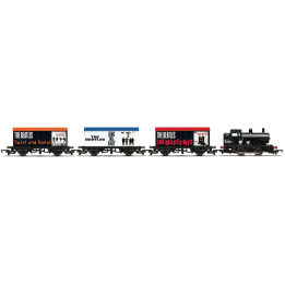 hornby - the beatles, the liverpool connection: ep collection side a train pack (r30258) oo gauge