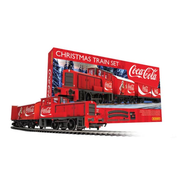 hornby - the coca-cola christmas train set (r1233m) oo gauge