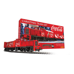 hornby - the coca-cola christmas train set (r1233m) oo gauge