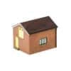 hornby - timber store & workshop (r9808) oo gauge