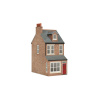 hornby - victorian end of terrace house left end (r7350) oo gauge
