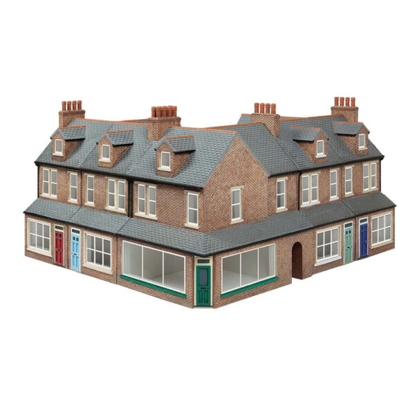 hornby - victorian terrace house left middle (r7352) oo gauge