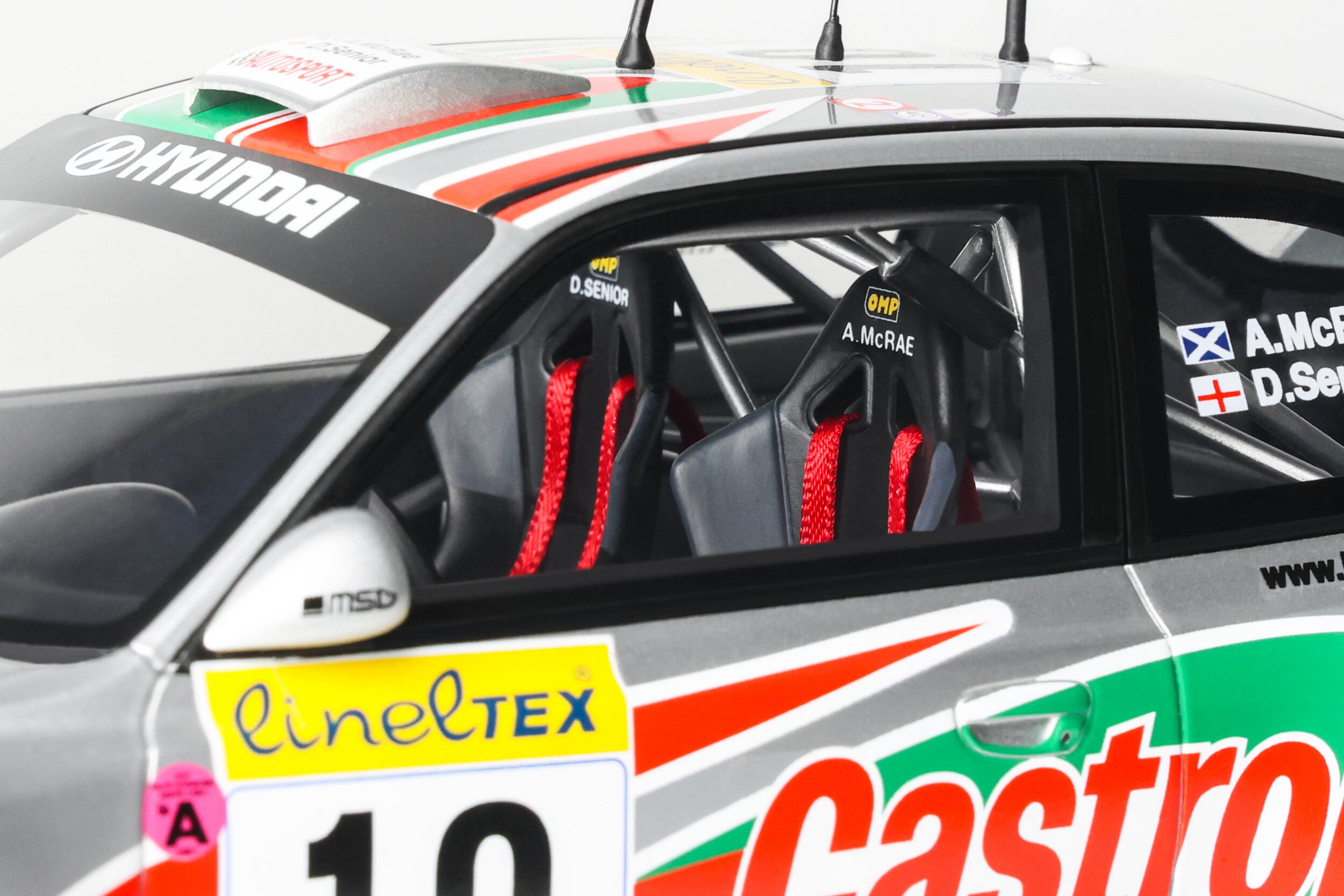 Otto Mobile 1:18 Hyundai Accent WRC No.10 Alister McRae Monte Carlo Rally 2001 (OT1265) Limited Edition Resin Model 11 Otto Mobile 1:18 Hyundai Accent WRC No.10 Alister McRae Monte Carlo Rally 2001 Limited Edition Resin Model
