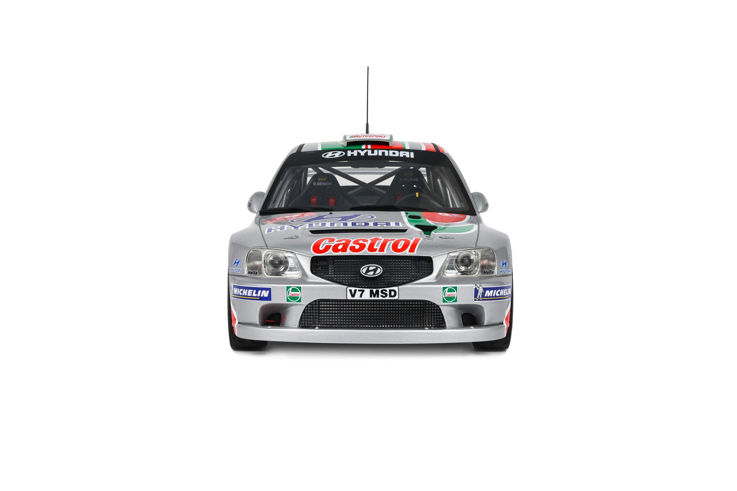 Otto Mobile 1:18 Hyundai Accent WRC No.10 Alister McRae Monte Carlo Rally 2001 (OT1265) Limited Edition Resin Model 4 Otto Mobile 1:18 Hyundai Accent WRC No.10 Alister McRae Monte Carlo Rally 2001 Limited Edition Resin Model