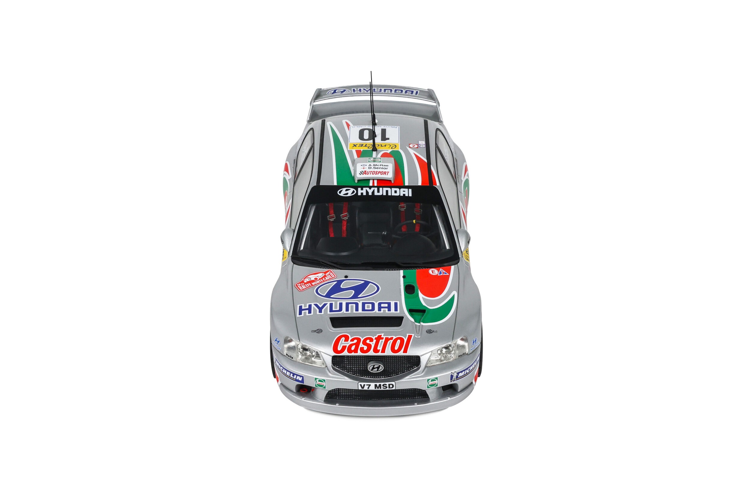 Otto Mobile 1:18 Hyundai Accent WRC No.10 Alister McRae Monte Carlo Rally 2001 (OT1265) Limited Edition Resin Model 8 Otto Mobile 1:18 Hyundai Accent WRC No.10 Alister McRae Monte Carlo Rally 2001 Limited Edition Resin Model
