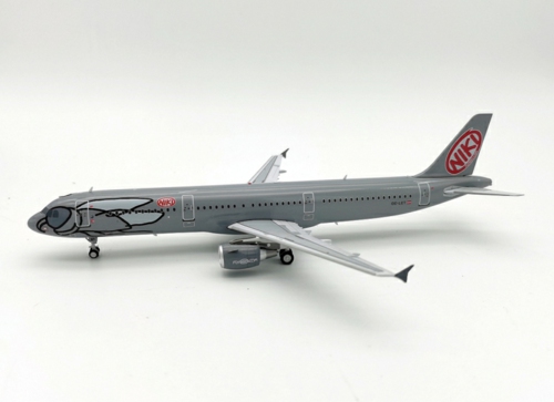 IF321HG1120 - 1/200 NIKI AIRBUS A321-211 OE-LET WITH STAND