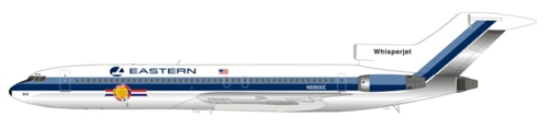 IF722EA0223P - 1/200 EASTERN AIR LINES BOEING 727-200 N8866E POLISHED