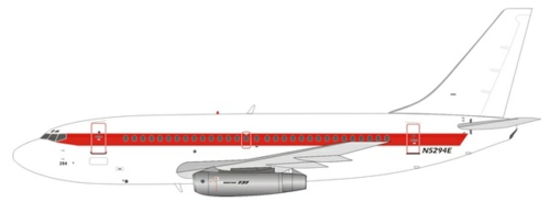 IF732JANET - 1/200 JANET FLIGHT (EG AND G) BOEING CT-43A (737-253/ADV)  N5294E WITH STAND