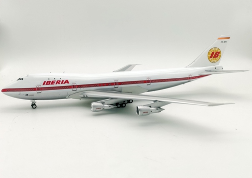 IF741ID0721P - 1/200 IBERIA BOEING 747-256B EC-BRQ WITH STAND