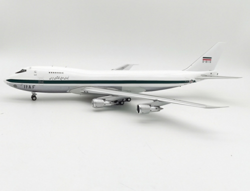 IF741IIAF01P - 1/200 IRAN - AIR FORCE BOEING 747-2J9F 5-8116 WITH STAND POLISHED