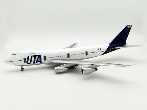 IF742UTA1119 - 1/200 UTA - UNION DE TRANSPORTS AERIENS BOEING 747-2B3BM F-BTDG WITH STAND