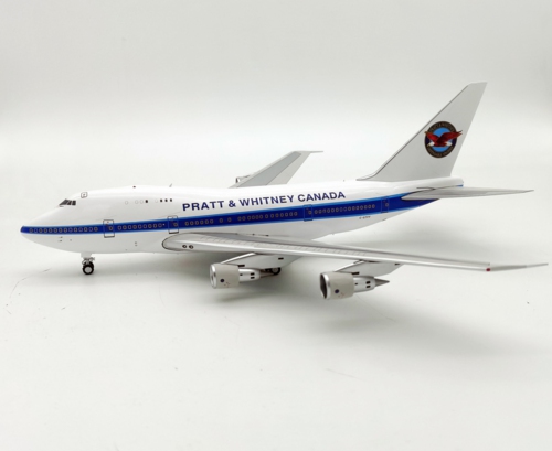 IF74SPPW1120 - 1/200 PRATT AND WHITNEY CANADA BOEING 747SP-B5 C-GTFF WITH STAND