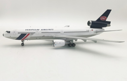 IFDC10JU0921 - 1/200 JAT YUGOSLAV AIRLINES MCDONNELL DOUGLAS DC-10-30 YU-AMC WITH STAND