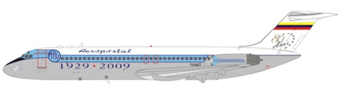 IFEAV141T - 1/200 AEROPOSTAL DC-9-32 YV141T WITH STAND (EL AVIADOR MODELS)
